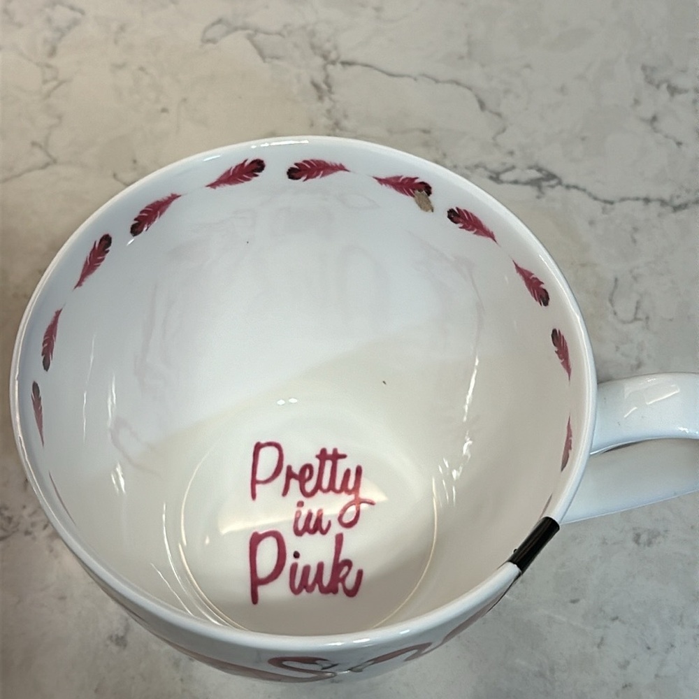 Flamingo Pretty In Pink Large Coffee Tea Mug Portobello By Design Bone China New - Picture 5 of 6